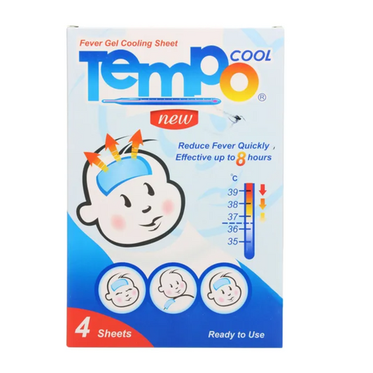 Tempo Cool Patches 1 Year Plus, 4 Sheets