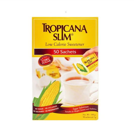 Tropicana Slim Low Calorie Sweetener, 50 Sachets