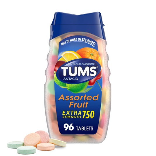 Tums Antacid Extra Str Chew Tab 1x48"s
