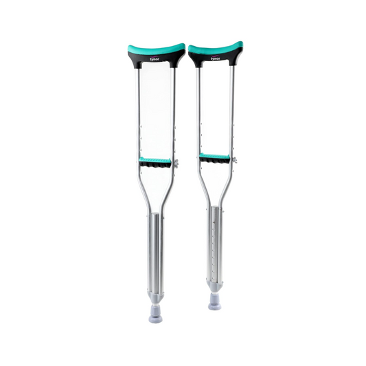 Tynor Auxiliary Crutches Pair Large 2x1'S