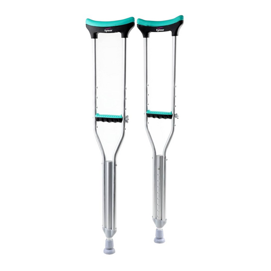 Tynor Auxiliary Crutches Pair Medium 2x1'S