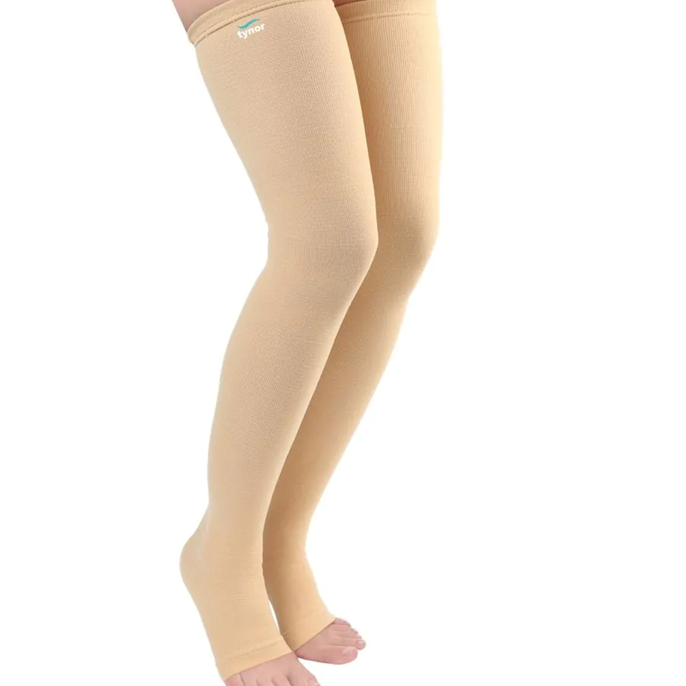 Tynor Compression Stockings Mid Thigh (L) 2X1's