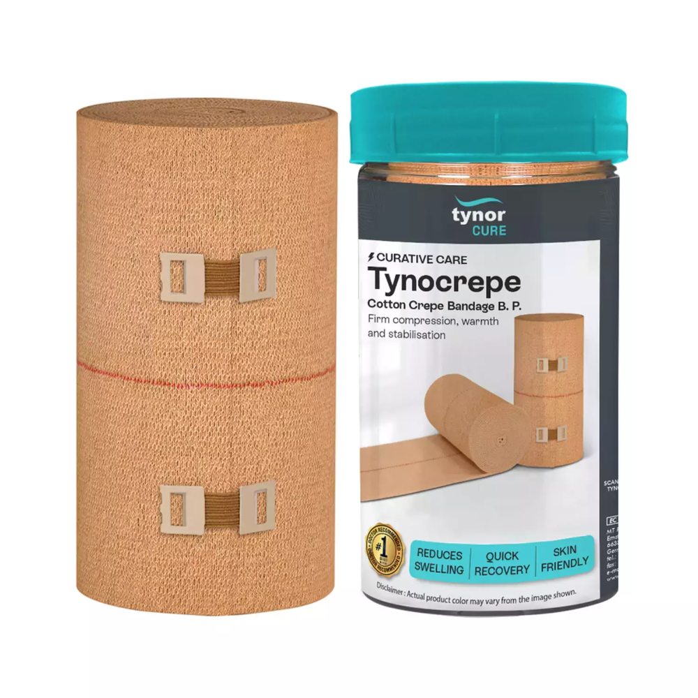Tynor Tynor Crepe 10Cm X 4M