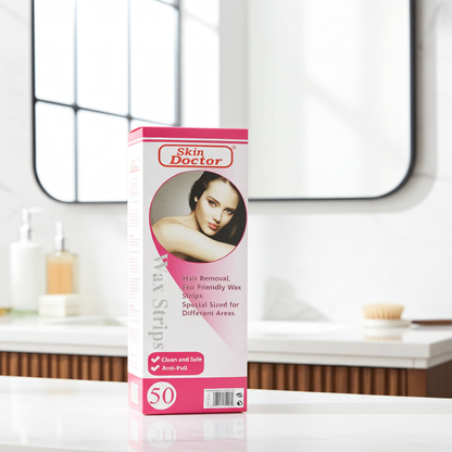 Skin Doctor Hair Removal Wax Strips 50 Pieces