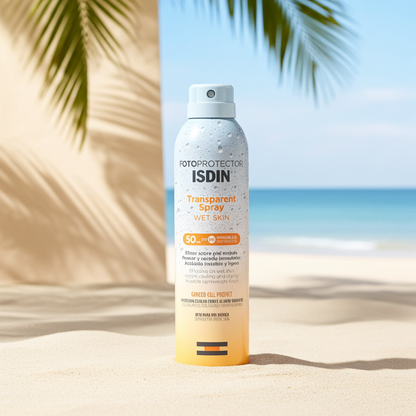 ISDIN Foto Protector Wet Skin Transparent Spray SPF 50+ 250ml – Buy 1 Get 1