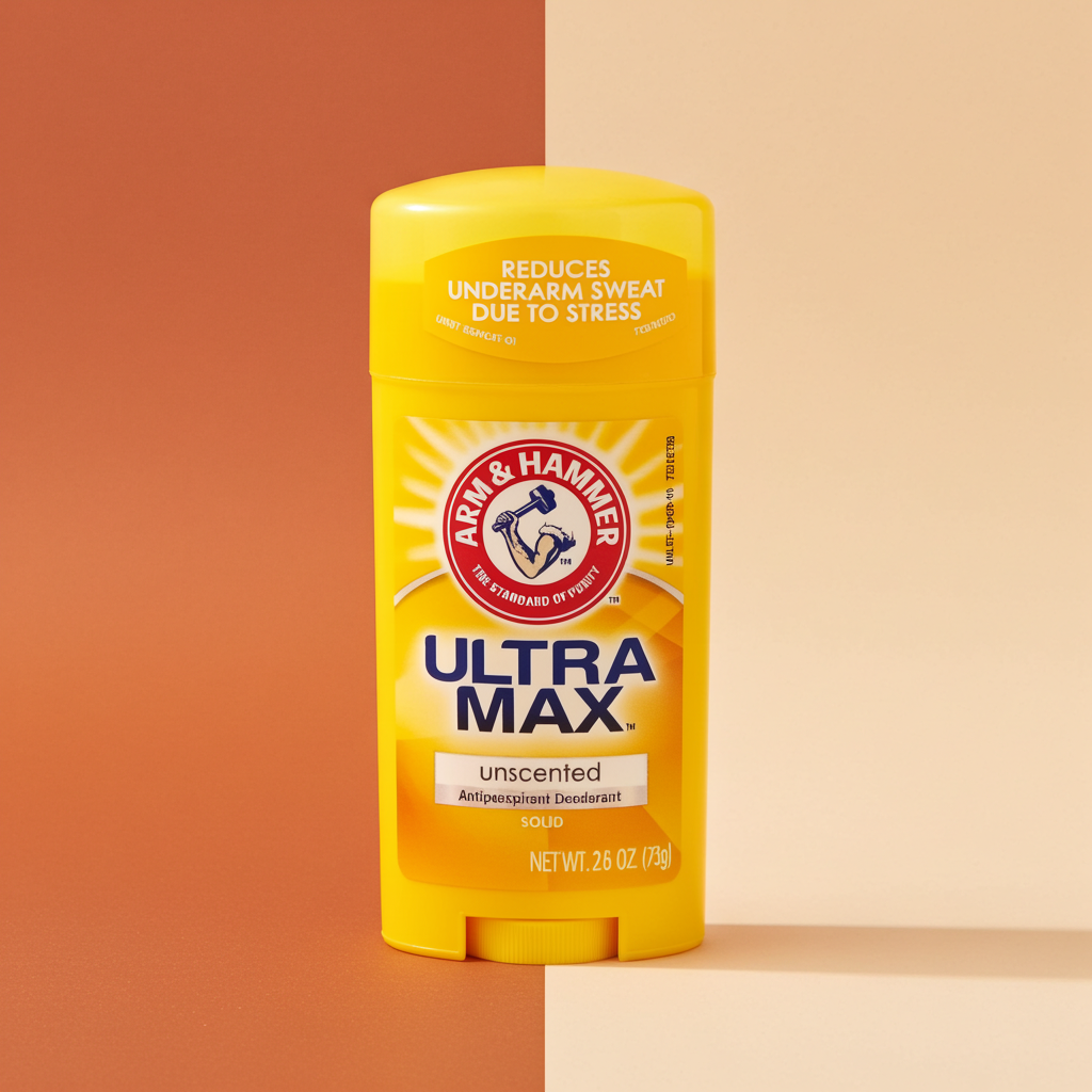 Arm & Hammer Ultra Max Unscented Deodorant Stick 73g