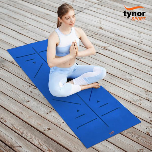 Tynor Yoga Mat TPE 6mm Blue (SPO)