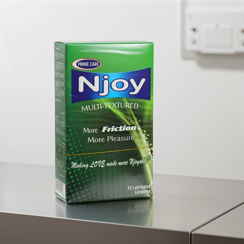 Njoy Condoms Multi Fixture, 12 Counts