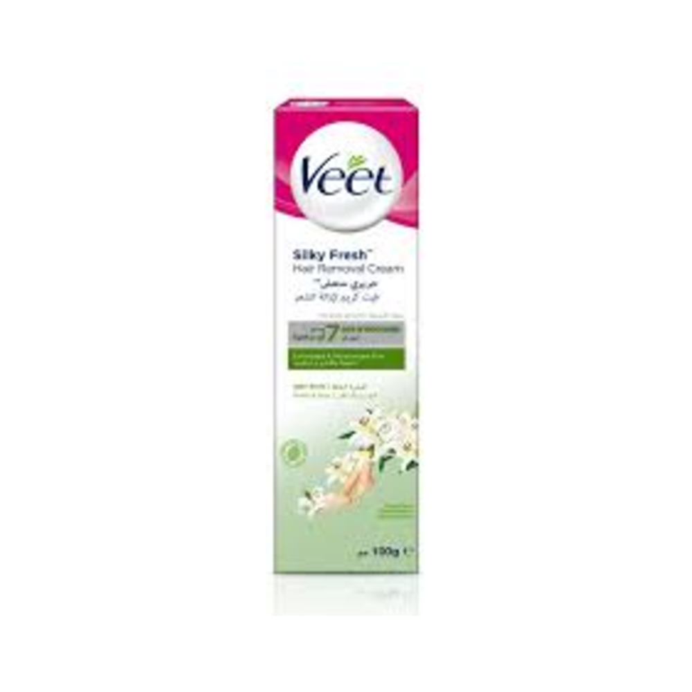 Veet Hair Removal Cream Shea Butter & Lily Fragrance For Dry Skin, 100G