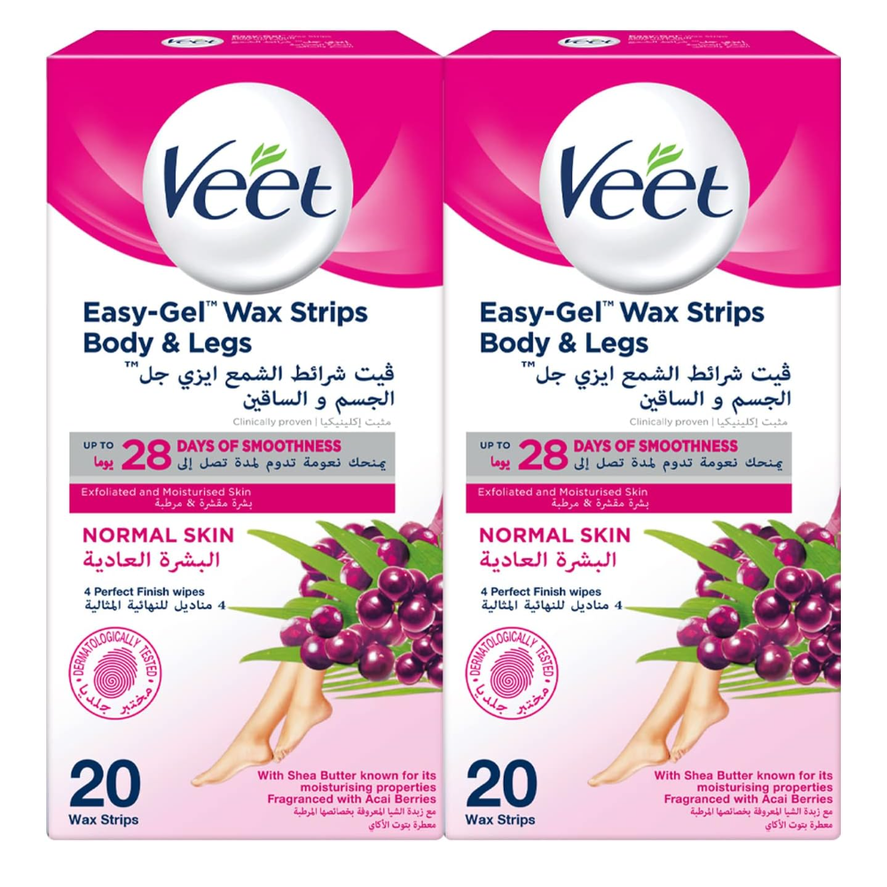 Veet Wax Strip Normal Skin 20'S