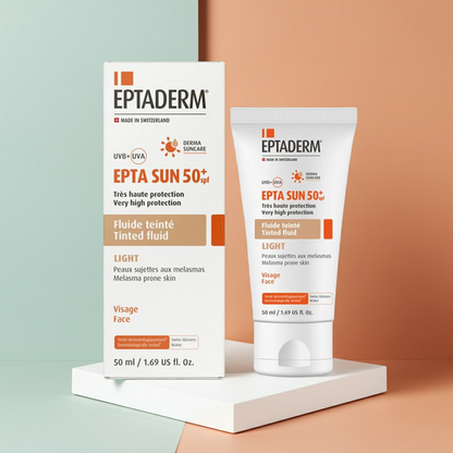 Eptaderm Epta Sun SPF50+ Tinted Fluid 50ml