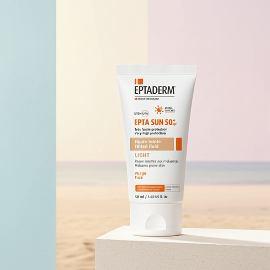 EPTA SUN 50+SPF TINTED FLUID 50ML