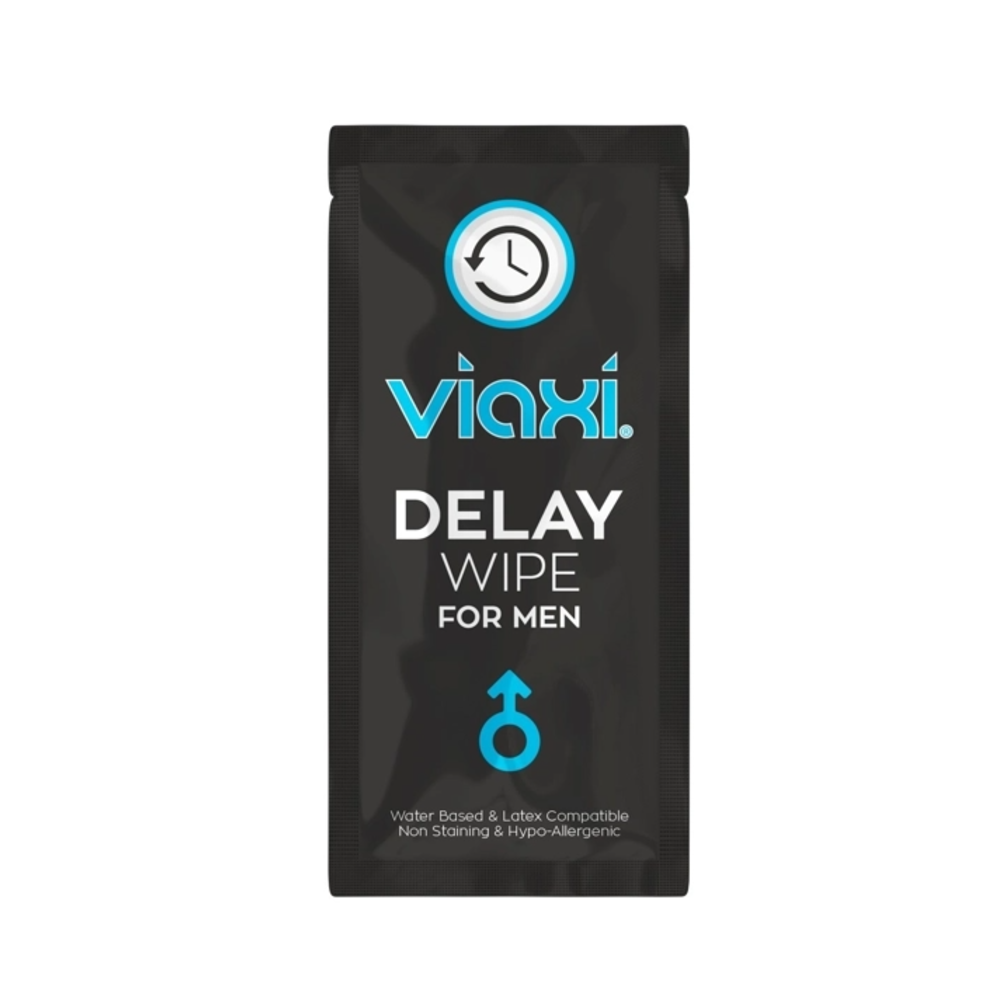 Viaxi Delay Wipes For Men 5"s