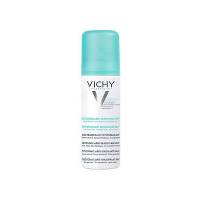 Vichy 48H No Marks Anti-Perspirant Spray Deodorant 125ml – No White Marks or Yellow Stains