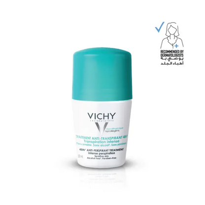Vichy 48H Anti-Perspirant Deodorant Intensive Treatment Roll-On 50ml – Sensitive Skin