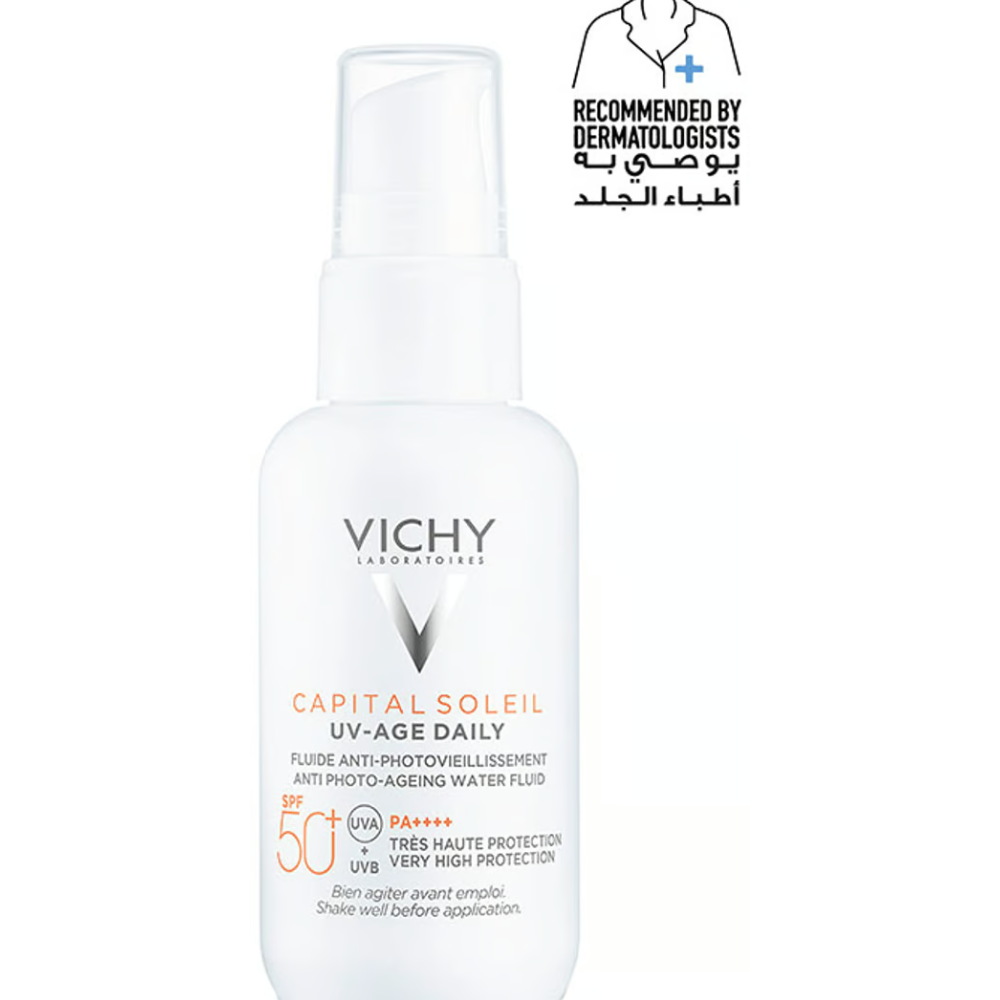 Vichy Capital Soleil UV-Age Daily Tinted Anti-Ageing Sunscreen SPF50+ 40ml – With Niacinamide