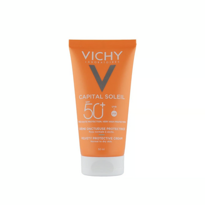 Vichy Capital Soleil Velvety Cream Sunscreen SPF50 50ml – For Normal to Dry Skin