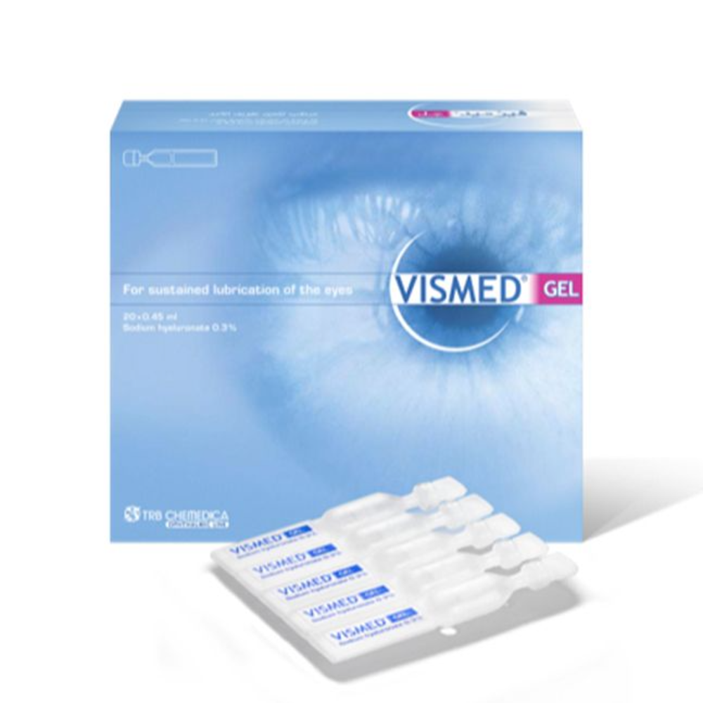 Buy Vismed Gel for Sustained Iubrication of the Eyes, 20x0.45ml Online ...