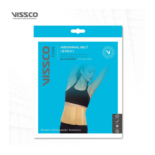 Vissco Core Abdominal Belt (8-Inch)-Xxl (0501)