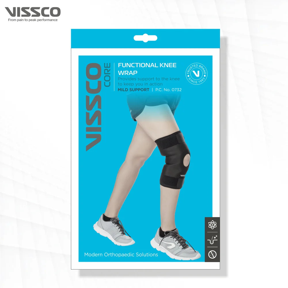 Vissco Core Functional Knee Wrap-Spl (0732)