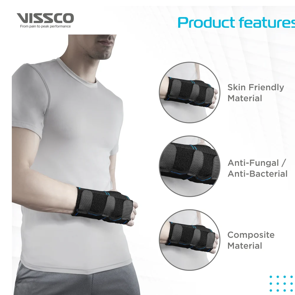 Vissco Core Universal Elastic Wrist Support-Universal (0642)