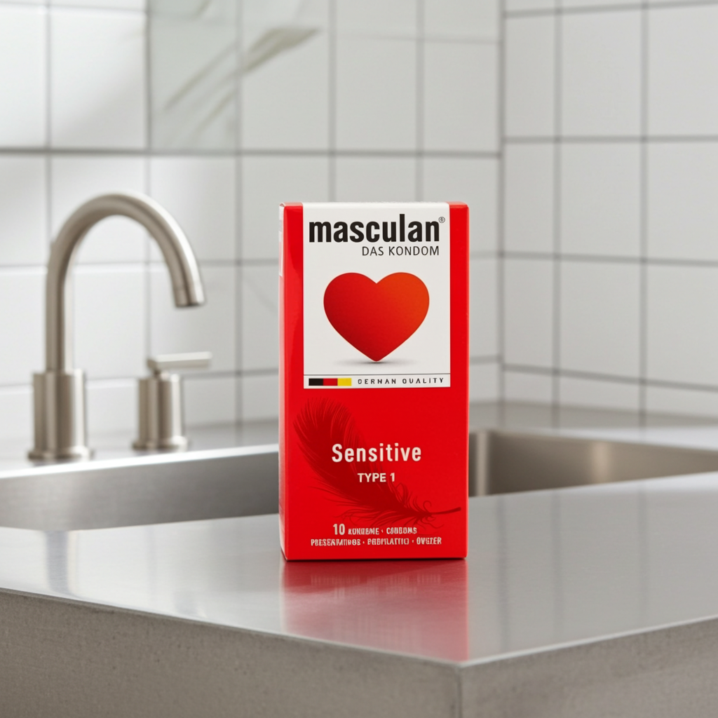 Masculan Sensitive Type 1 Ultra-Soft Condoms – 10 Pack