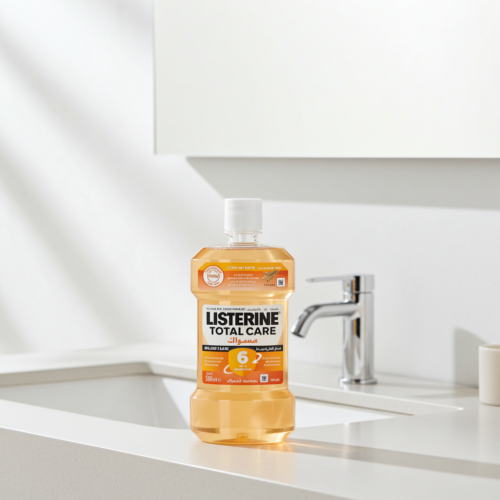 Listerine Total Care Milder Taste Miswak Mouthwash 250ml