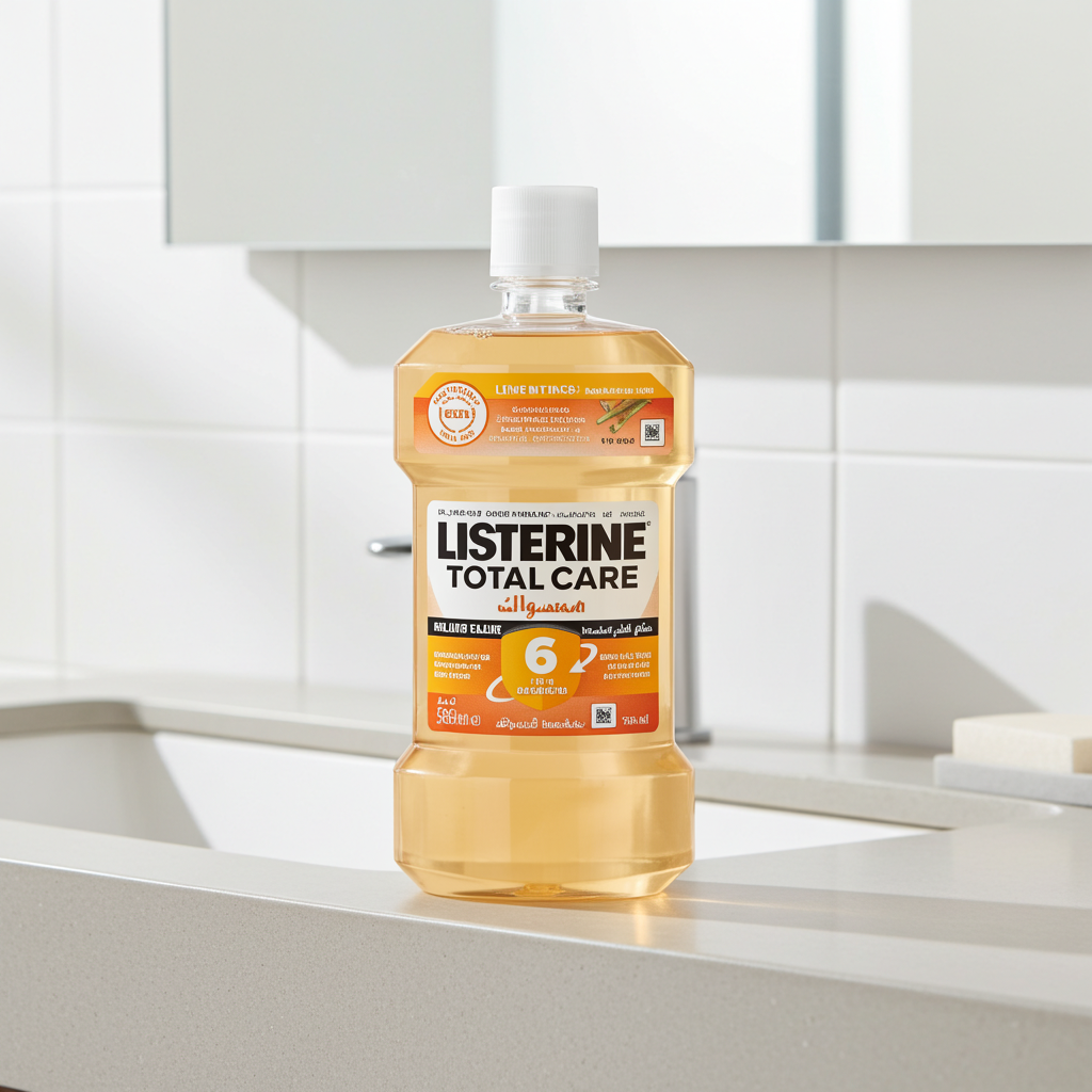 Listerine Total Care Milder Taste Miswak Mouthwash 250ml