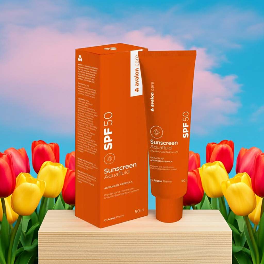 Avalon Care Sunscreen Aquafluid SPF50 PA++++ 50ml