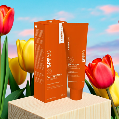 Avalon Care Sunscreen Aquafluid SPF50 PA++++ 50ml