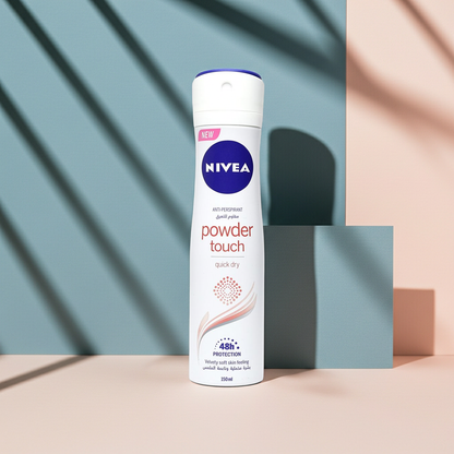 Nivea Powder Touch Antiperspirant Deodorant Spray for Women 150ml