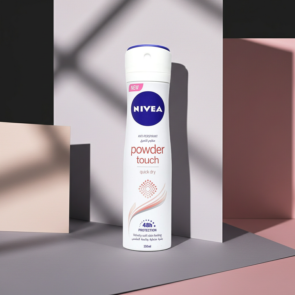 Nivea Powder Touch Antiperspirant Deodorant Spray for Women 150ml