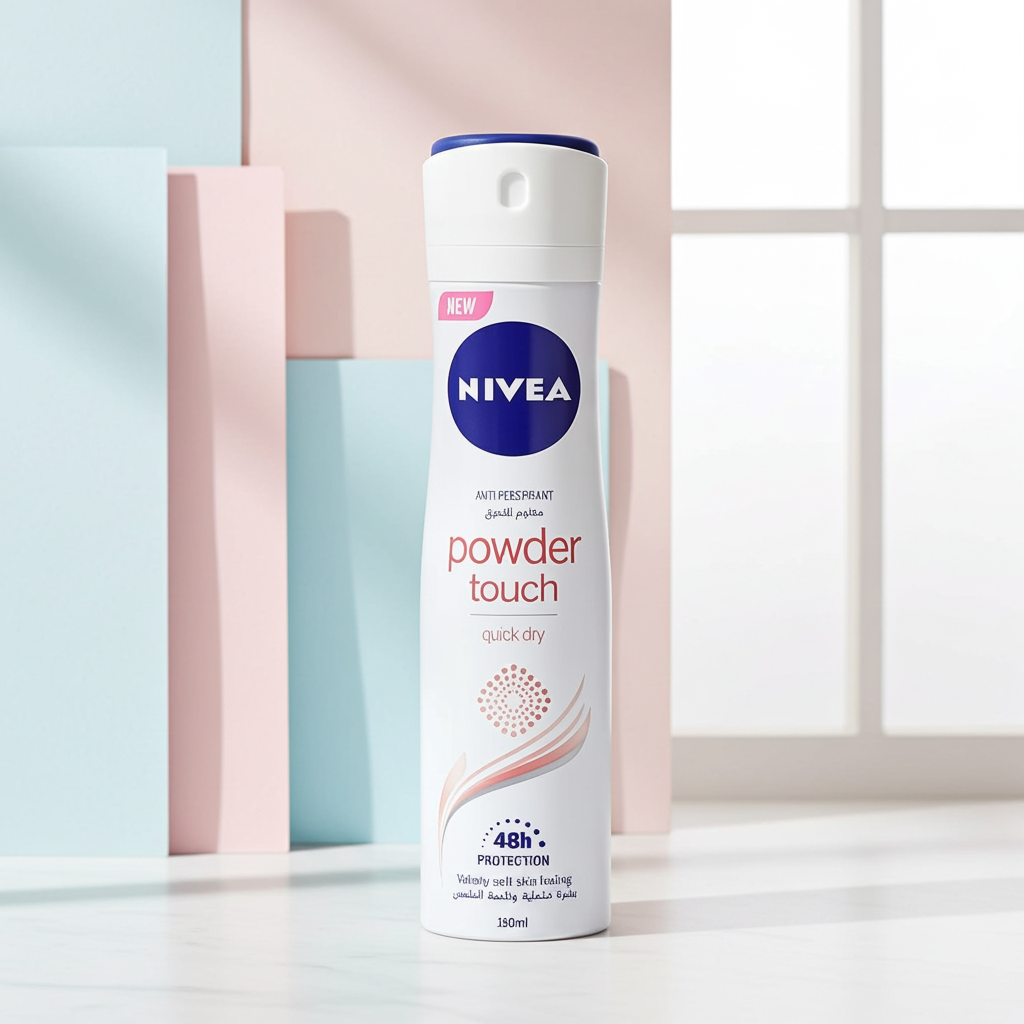 Nivea Powder Touch Antiperspirant Deodorant Spray for Women 150ml