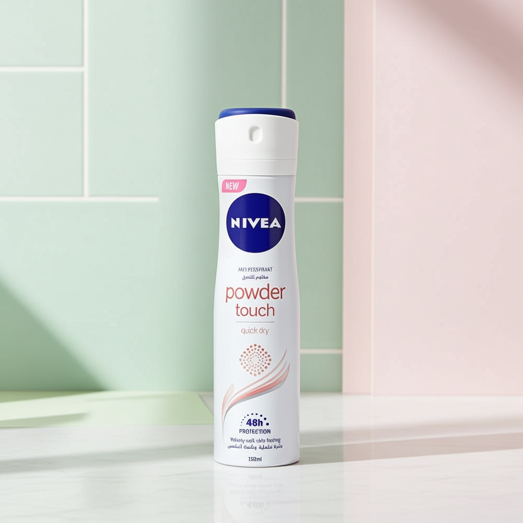 Nivea Powder Touch Antiperspirant Deodorant Spray for Women 150ml