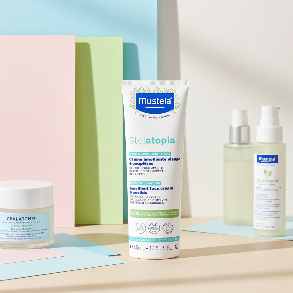 Mustela Stelatopia Emollient Face Cream