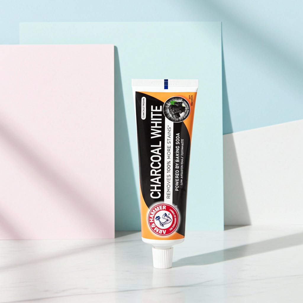 Arm & Hammer Charcoal White Toothpaste Peppermint 75ml