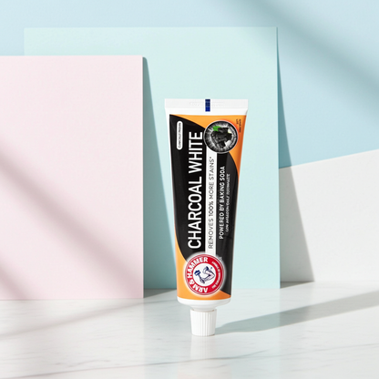 Arm & Hammer Charcoal White Toothpaste Peppermint 75ml