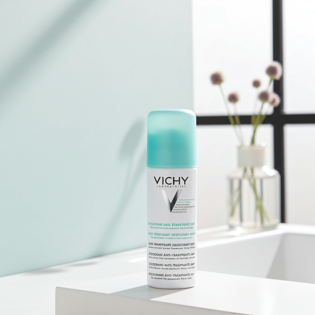 Vichy 48H No Marks Anti-Perspirant Spray Deodorant 125ml – No White Marks or Yellow Stains