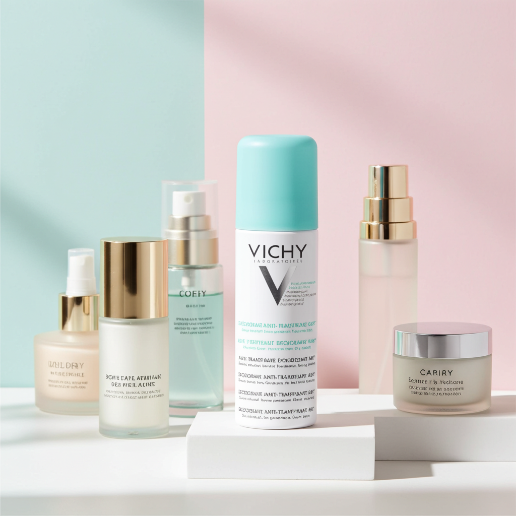 Vichy 48H No Marks Anti-Perspirant Spray Deodorant 125ml – No White Marks or Yellow Stains