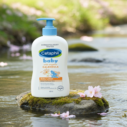 Cetaphil Baby Daily Lotion with Organic Calendula 400ml