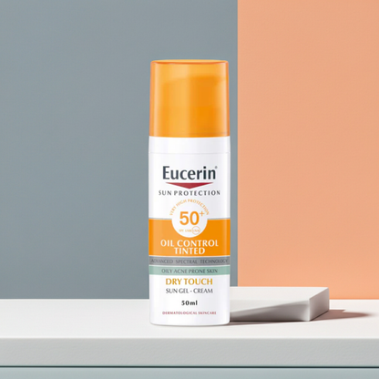 Eucerin Sun Oil Control Tinted CC Gel-Cream Medium SPF50+ 50ml
