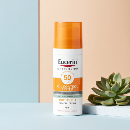 Eucerin Sun Oil Control Tinted CC Gel-Cream Medium SPF50+ 50ml