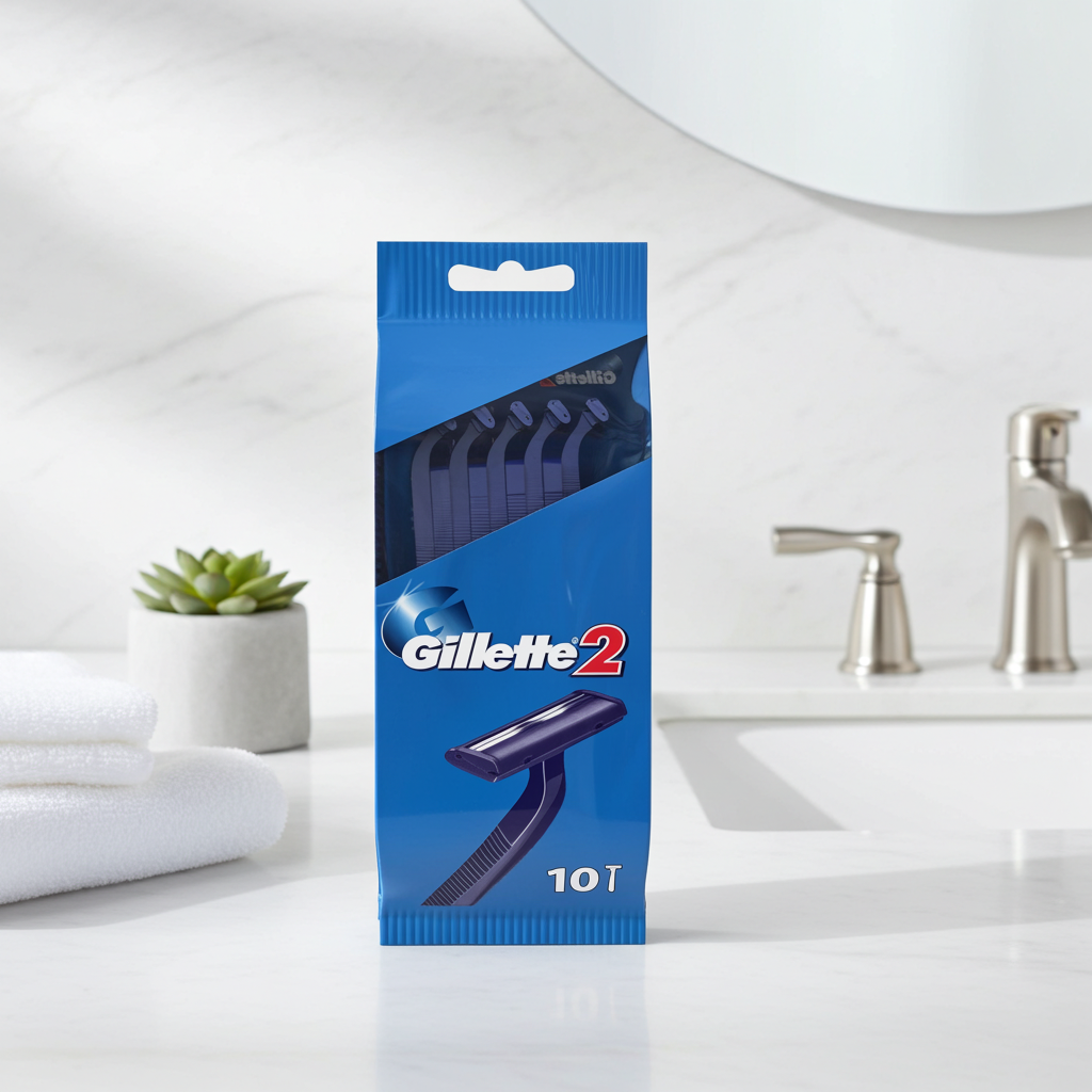 Gillette 2 Disposable Razors 10S