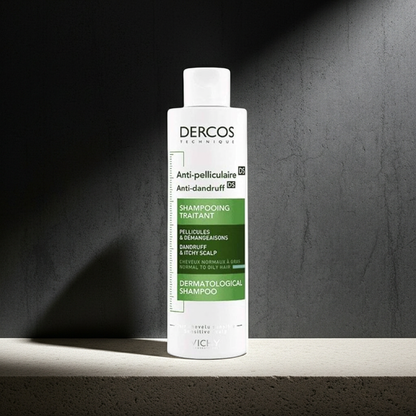 Vichy Dercos Anti-Dandruff Shampoo for Normal to Oily Hair 200ml – Selenium DS Formula