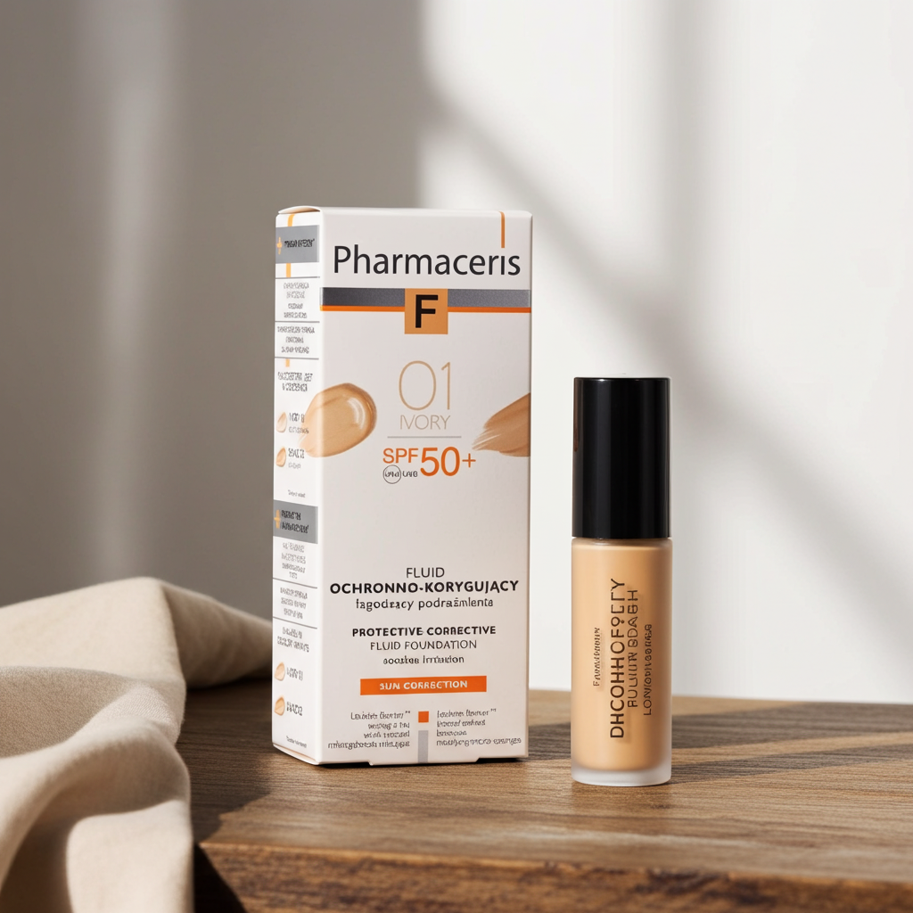 Pharmaceris F Fluid Foundation SPF 50+ Ivory 01 30 ml