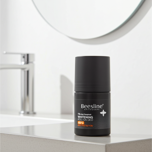 Beesline Whitening Roll-On Deodorant Heat Protection Silver Power, 1+1 Offer