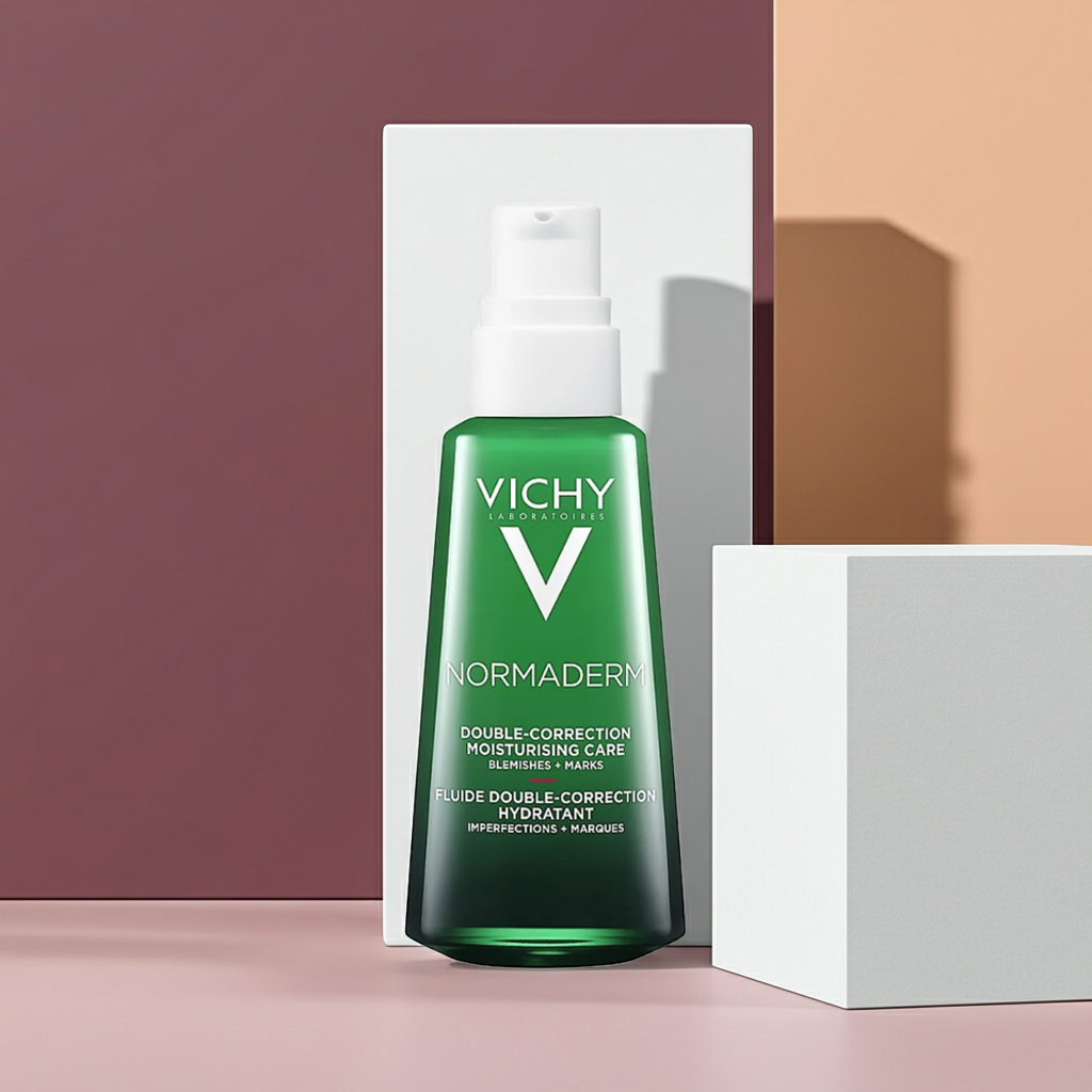 Vichy Normaderm Phytosolution Double Correction Daily Care Moisturiser 50ml – For Oily & Acne-Prone Skin