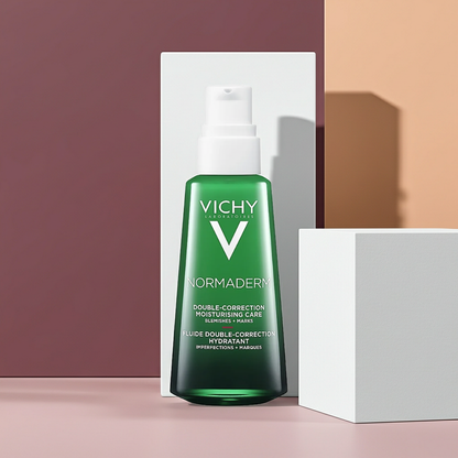 Vichy Normaderm Phytosolution Double Correction Daily Care Moisturiser 50ml – For Oily & Acne-Prone Skin
