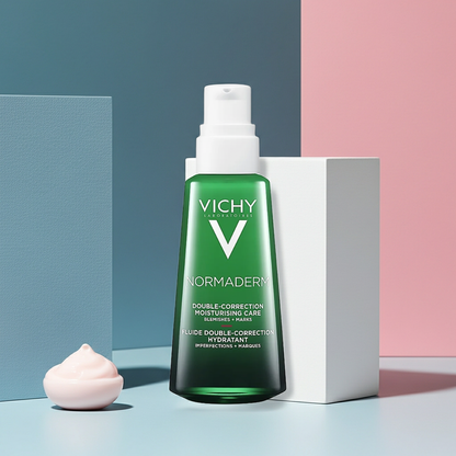 Vichy Normaderm Phytosolution Double Correction Daily Care Moisturiser 50ml – For Oily & Acne-Prone Skin