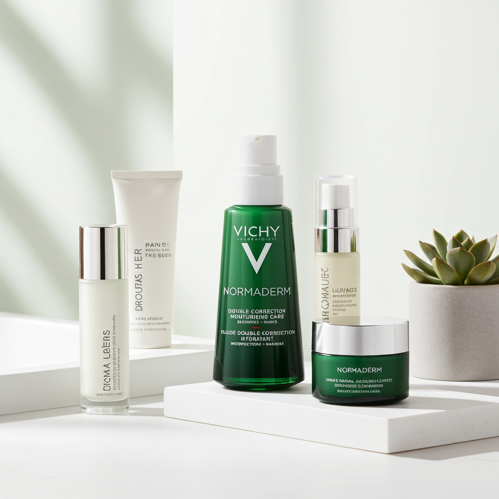 Vichy Normaderm Phytosolution Double Correction Daily Care Moisturiser 50ml – For Oily & Acne-Prone Skin